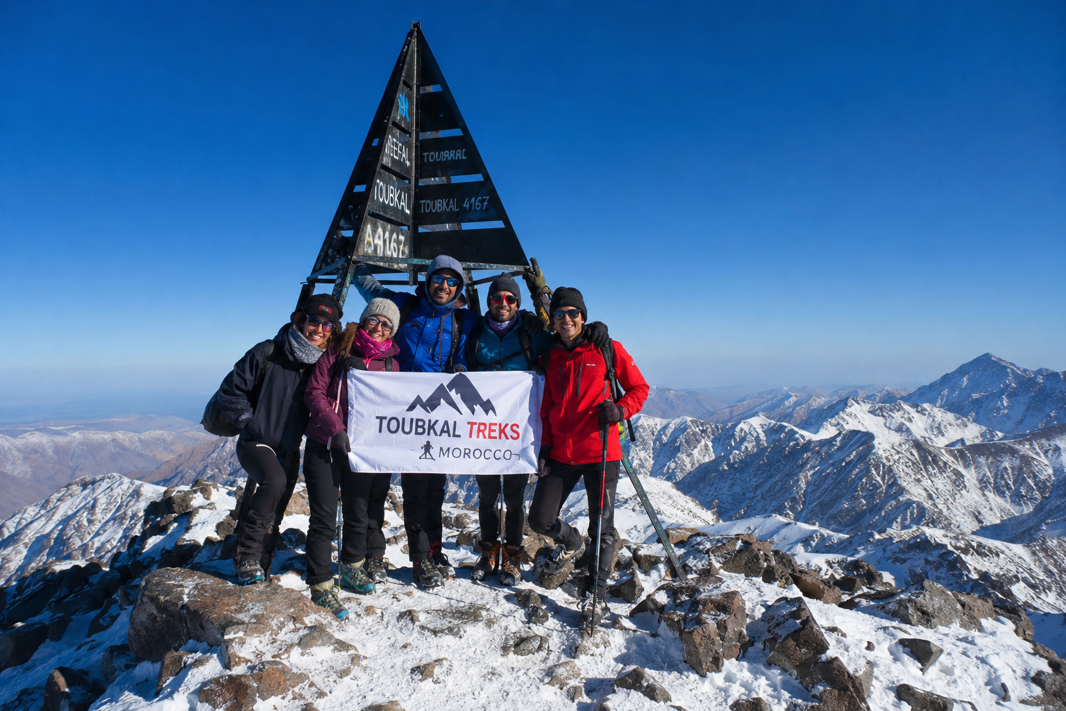 3 Days Mount Toubkal Climb Winter Edition