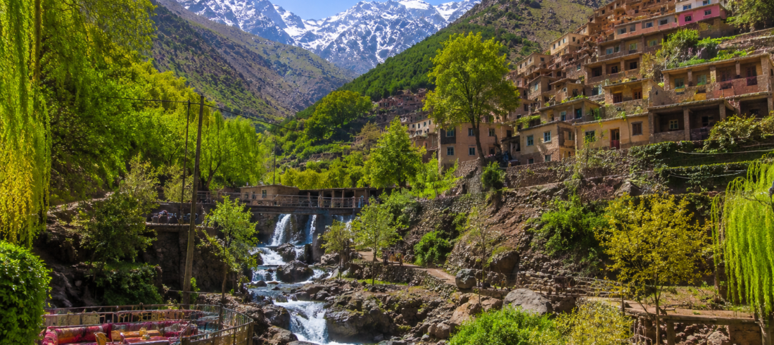 Imlil Waterfalls and Berber Villages Day Hike from Marrakech