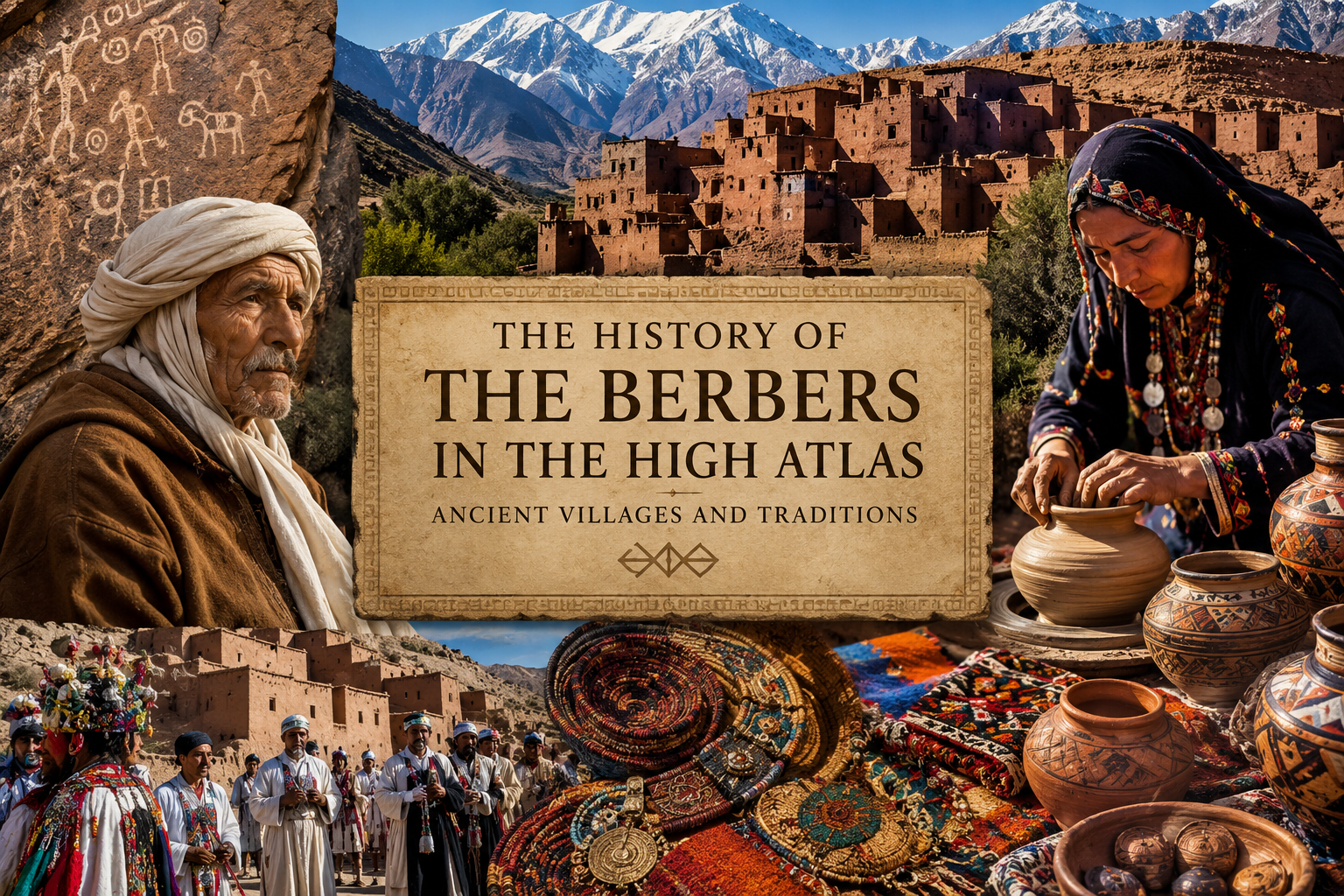 The History of the Berbers in the High Atlas Ancient Villages and Traditions
