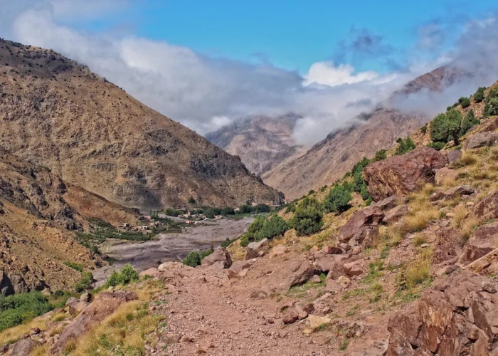Atlas Mountains Day Hike to Sidi Chamharouch with Picnic Lunch