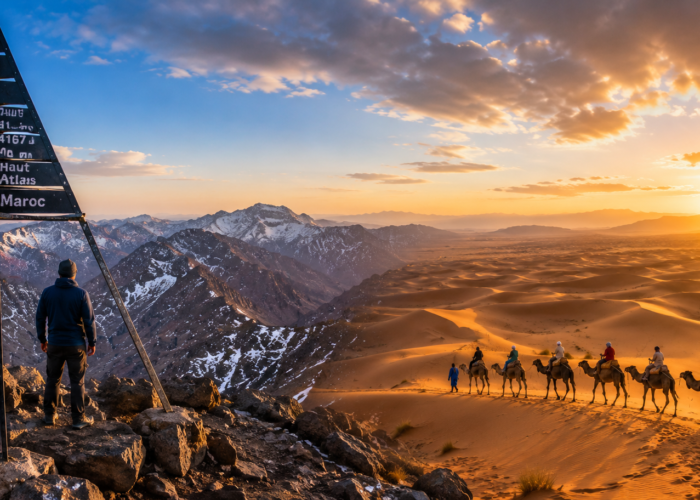 5 dagar från Marrakech till Jebel Toubkal och Sahara Marockos ultimata äventyr