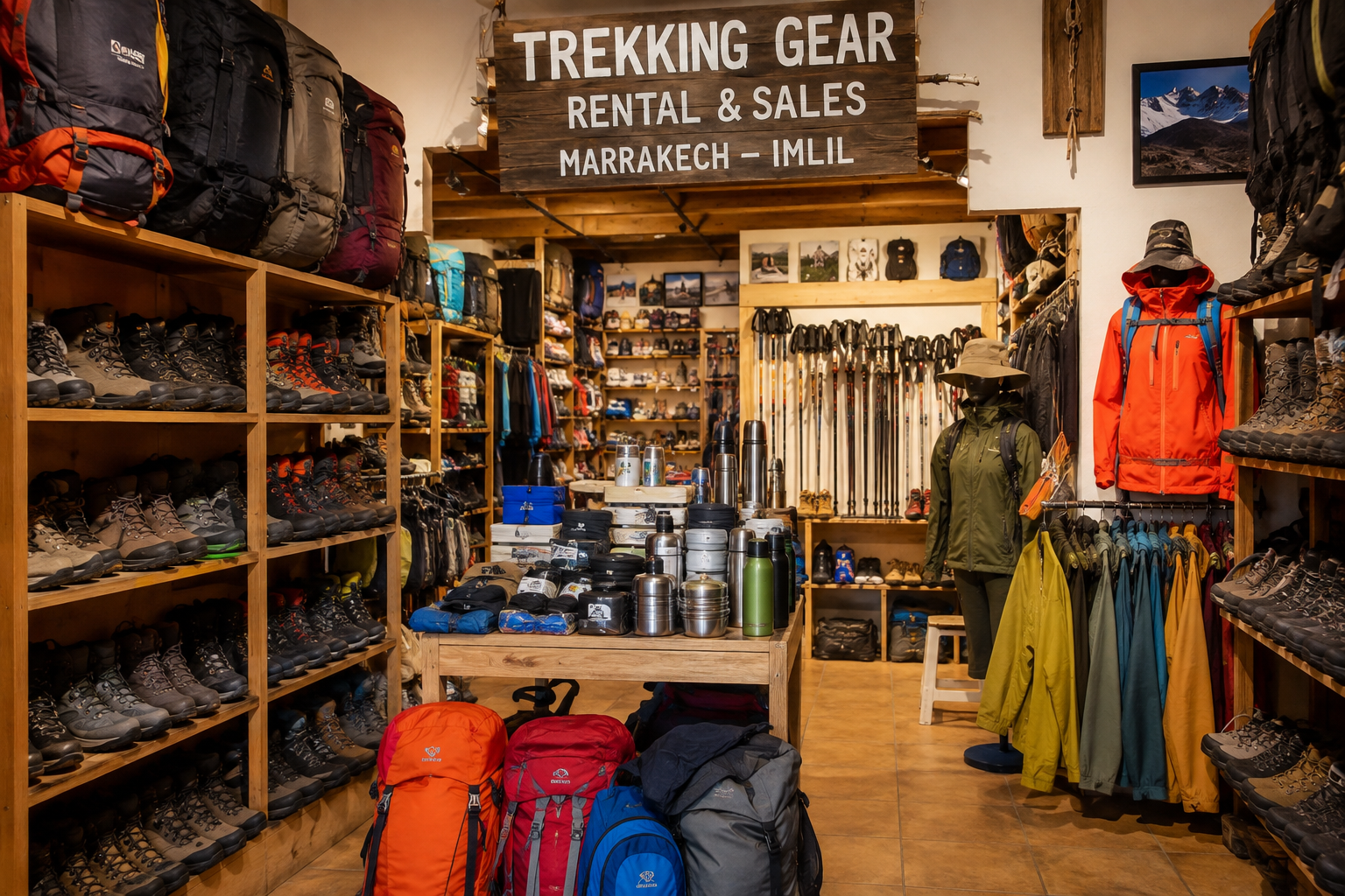 Where to Buy or Rent Trekking Gear in Marrakech and Imlil Quality and Prices