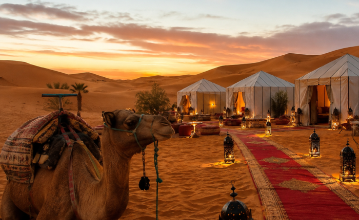 5 Days Explore Moroccan Kasbahs Gorges and Camel Ride in the Sahara Desert