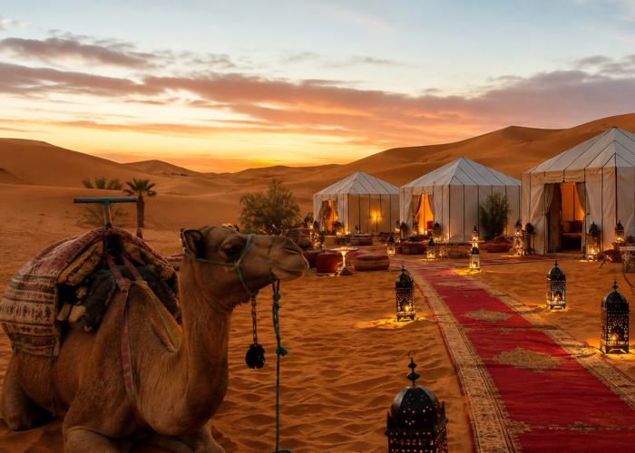 5 Days Explore Moroccan Kasbahs Gorges and Camel Ride in the Sahara Desert