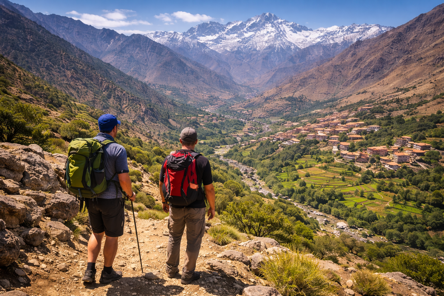 Atlas Panorama Trek 4 Days Through Berber Valleys & High Passes