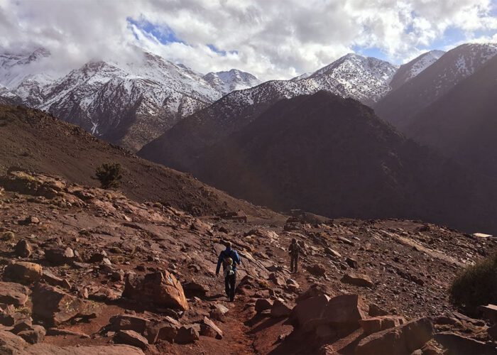 5 dagar i Höga Atlas Berberbyar dalar och bestigning av Jebel Toubkal