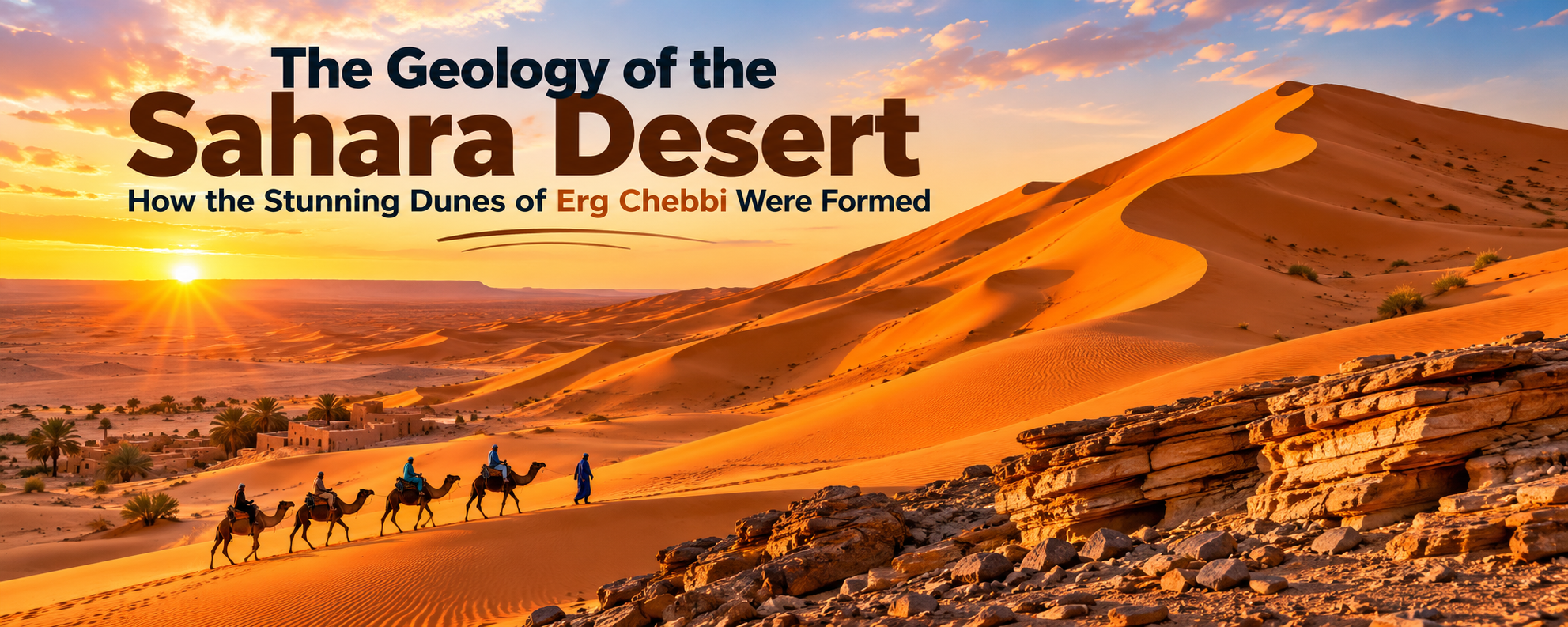 The Geology of the Sahara Desert How the Stunning Dunes of Erg Chebbi Were Formed