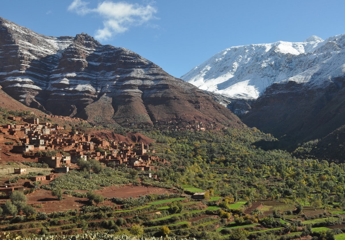 5 days Villages Valleys and Mt Toubkal Trek