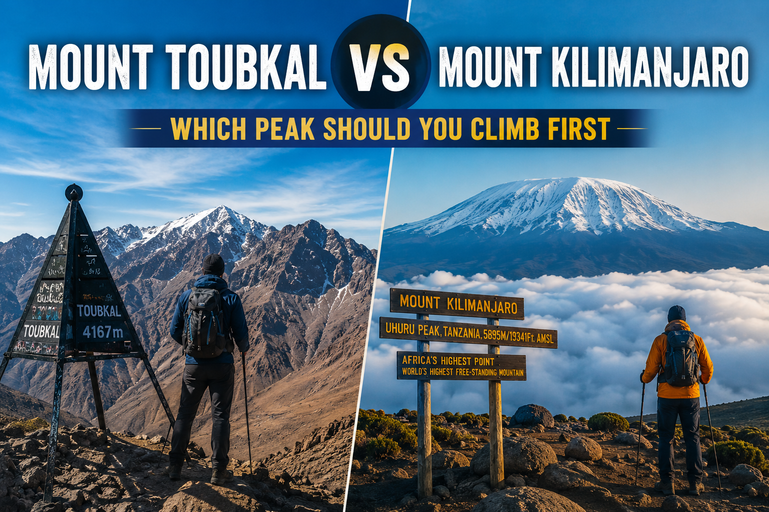 Mount Toubkal vs Mount Kilimanjaro Which Peak Should You Climb First