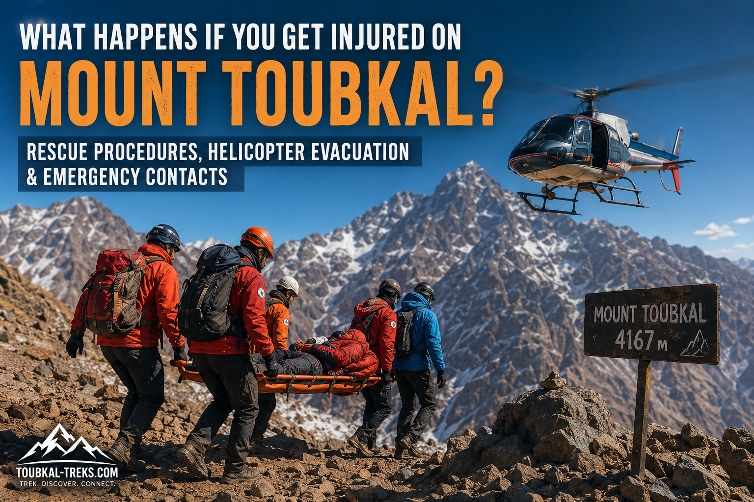 What Happens if You Get Injured on Mount Toubkal Helicopter Rescue and Medical Emergency Protocol