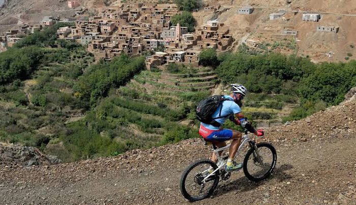 Mountain Bike in Imlil High Atlas Mountains Day Trip